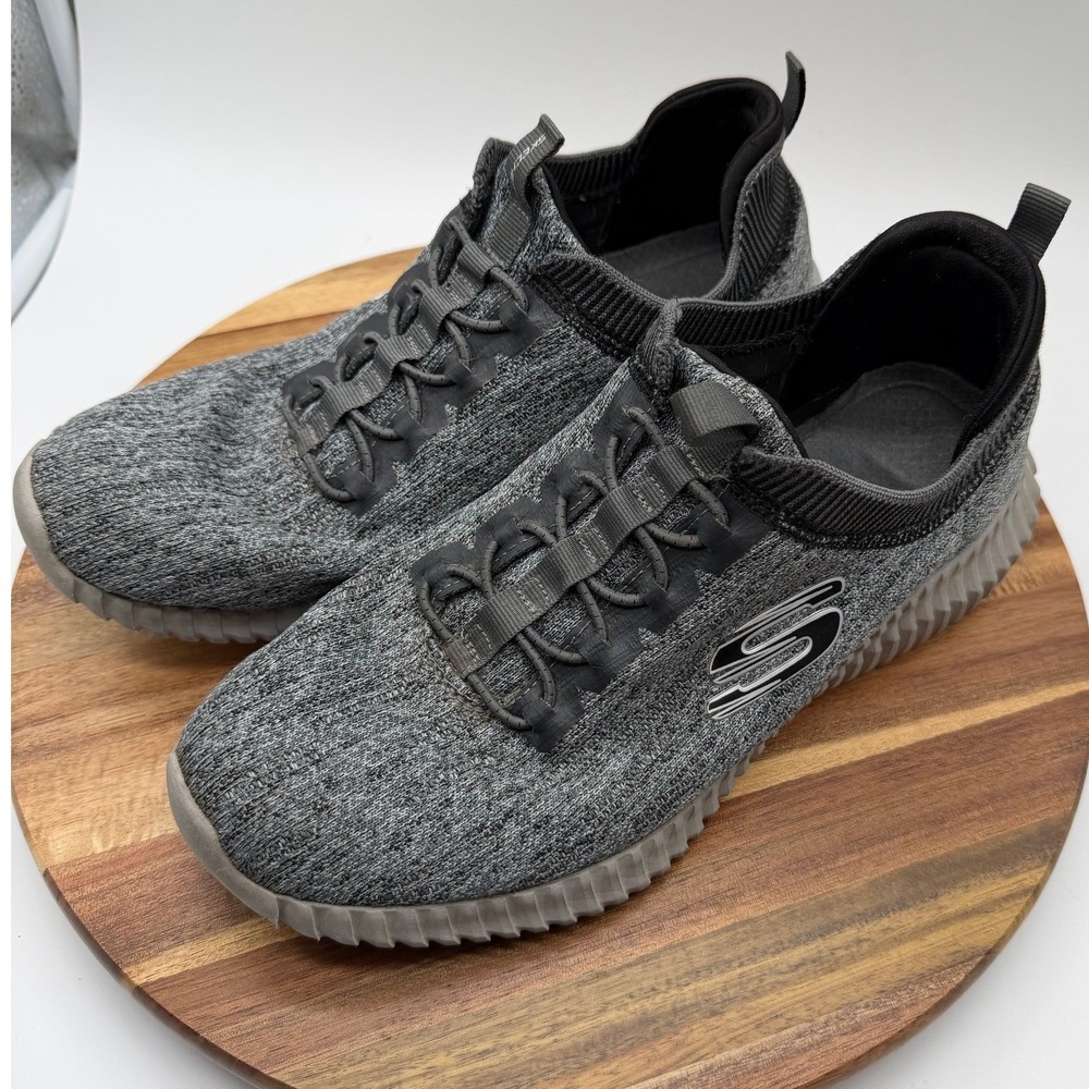 Skechers Depth Charge 2.0 Men's Size 7 1/2 Gray Sneakers   0430